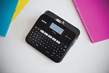 

Brother PTD450-electronic desktop pen with keyboard and PC Connection