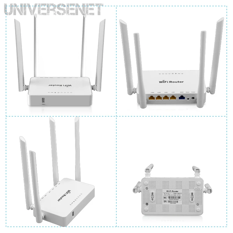 Роутер Wi Fi ZBT WE1626|Антенны для связи| |