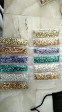 Relleno de piedras de vidrio roto para decoración de uñas, molde para relleno de resina, manualidades, Diy, fabricación de joyas