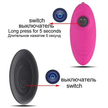 Wireless Remote Control Panties Vibrator for Woman Invisible Wearable G Spot Clitoris Stimulate Anal Plug Adult Sex Toys 18+ 5