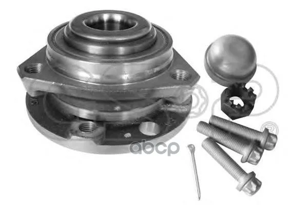 Ступица С Подшипником Opel Astra G/Zafira A 98-05 Пер.-Abs(4отверстия) Gsp 9333036k GSP арт. 9333036K