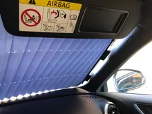 Parasol de extensión automática para parabrisas de coche, cortina protectora UV para ventana, de 46, 65 o 70 cm, mejorado
