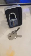 Hasps Padlock Skill Pick Furniture Hardware Training Practice-View Mini Cutaway NAIERDI