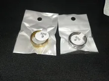 DOTIFI-anillos de acero inoxidable 316L para mujer, Color dorado/plateado, sortija de compromiso, joyería de boda