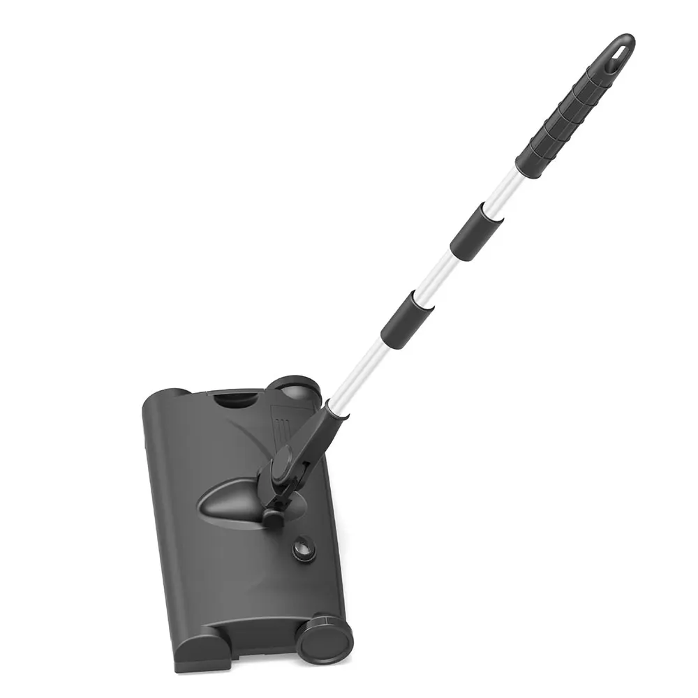 

Hand Push Sweeper Floor Sweeper Clean Sweep Machine Creative 1200MAH 2in1 ABS USB Charging for Mops Cleaning Tool Livingoom