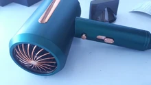 Secador de pelo profesional de 2000W, minisoplador de iones negativos de luz azul, martillo de pelo eléctrico de 220V, viento fuerte y seco