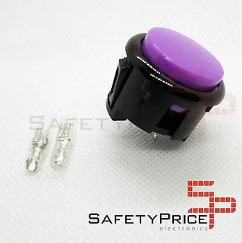 

Push button Arcade 30mm purple faston Jamma Push button Barton Raspberry SP