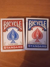 Games Tricks-Props Poker-Card Deck Bicycle Rider-Back Magic Standard-Index Blue 