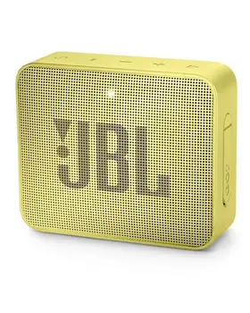 

JBL GO 2 YELLOW - 3W - BT4.1 BLUETOOTH speaker-3.5MM input-IPX7 RESIST. Water-rechargeable battery-hands-free function