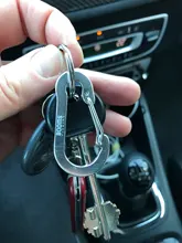 Carabiner-Clips Acessories Multi-Tool Cc1-Steel Small Booms Fishing Outdoor Camping 6pcs