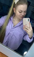 KPYTOMOA-blusas holgadas asimétricas de manga larga para mujer, camisas de pana con bolsillos de gran tamaño a la moda, Tops Chic para mujer 2020