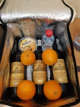 Bolsa de refrigerador térmico aislado para almuerzo, almacenamiento grande y cuadrado de bebidas frías, bolsas de aluminio para comida y café, 4 personas