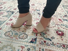 Mio Gusto marca EVA negro/Piel/polvo/Blanco/bronceado más vendidos tacón 9Cm-altura de las mujeres de calidad zapatos bombas zapatos