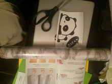 Furniture Stickers Decorative-Film Contact-Paper Kitchen-Cabinets Countertop Pvc Marble