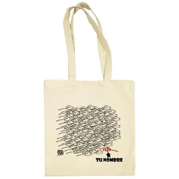 

Cloth bag Atletico Madrid espardinas White customizable with name