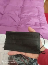 10/20/50/100/200/600 uds máscaras desechables no tejida cara máscaras de capa de 3 capas filtro Anti polvo transpirable adultos máscara de boca negro