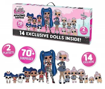

Toy lol amazing surprise, 14 dolls
