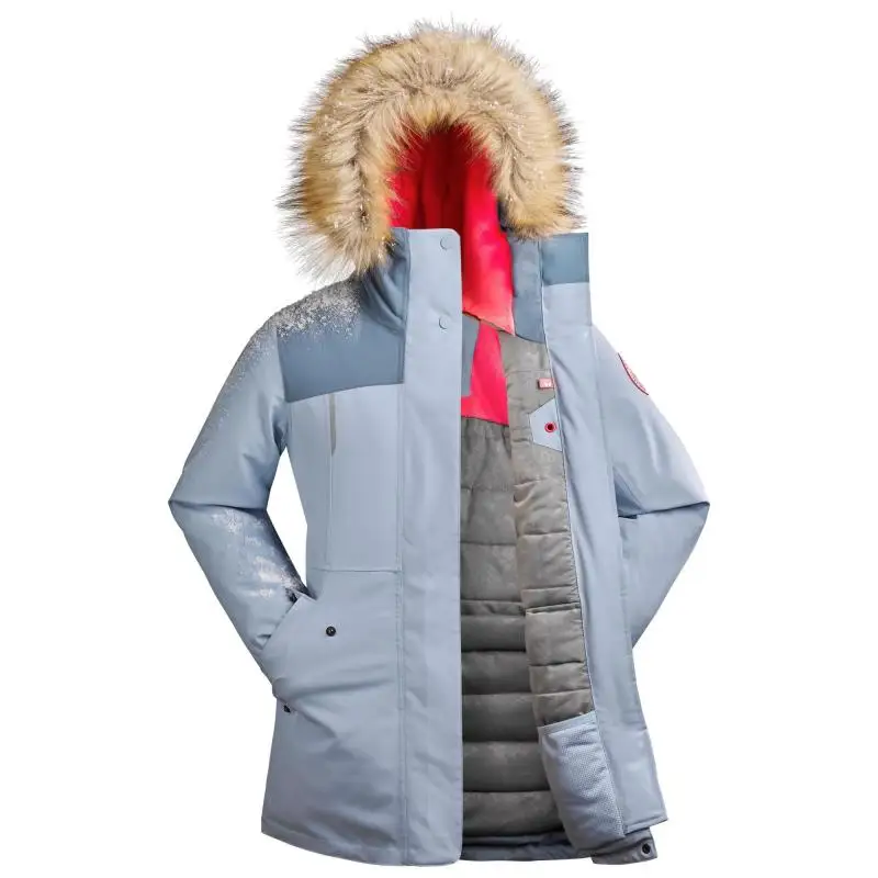 JACKET KIDS PARKA SH500 U-WARM QUECHUA. Decathlon