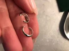 CANNER de Plata de Ley 925 trepadores de plata de la oreja aretes para las mujeres círculo geométrico Clip para la oreja con personalidad No perforado agujero pendientes de Clip pendientes largos aretes pendientes