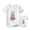 Matching Family Outfits Super Mom and Daughter Print Boys Girls T-shirt Mother's day Present Clothes Kids&Woman Funny Tshirt 2