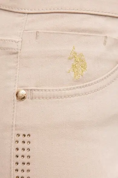U.S. POLO ASSN. Женские черные узкие брюки для девочек
