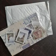 46 unids/pack Retro Museo filatélico serie cuarderno de recortes con pegatinas decorativas palo etiqueta álbum diario papelería pegatina de sello