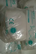 Mascarilla FFP2 KN95 de 5 capas con filtro reutilizable, máscara protectora para la boca, antigotas, KN95, CE, 100 Uds.