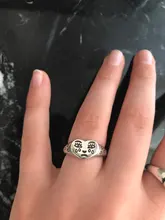 XIYANIKE-Anillo de Plata de Ley 925 con lágrimas de cara Llorona, joyería Retro Neutral, venta directa de fábrica, regalo