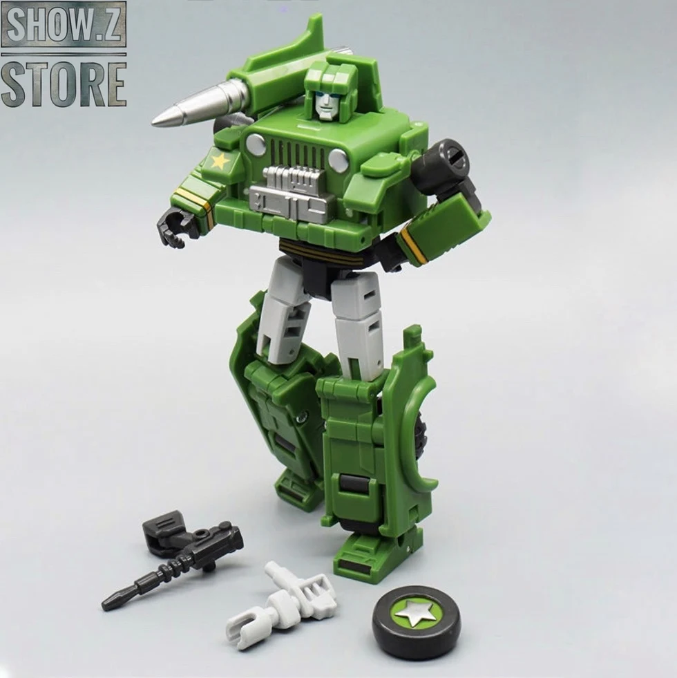 

[Show.Z]MechFansToys Mech Fans Toys MFT Mechanic Studio MS-13A MS13A Detective Hound Comic Color Version Transformation Action