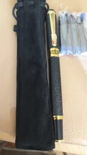 De lujo de alta calidad pluma estilográfica de héroe esmerilado negro dragón dorado iraurita Tinta de bolígrafo, papelería de oficina de la escuela suministros nuevos