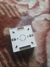 Junction-Box Socket Switch Outfit External Baking 86-Type Flame-Retardant Black Pvc/abs