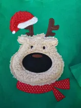 Suéteres de Navidad para la familia, sudaderas con capucha de Navidad, pijamas cálidos de Santa Claus, bordado de alce, regalo para niños y adultos, 19 colores, 2021