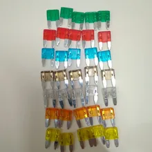 35pcs MIXED Mini Blade Fuse AUTO Car 5 7.5 10 15 20 25 30 AMP