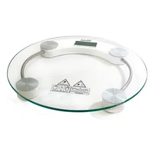 Электронные весы для ванной Basic Home прозрачные(ø 33 см
