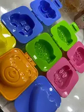 Boiled Egg Mold Cute Cartoon 3D Egg Ring Mould Bento Maker Cutter Decorating Egg Tool