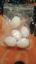 5pcs/lot Pigeon False Eggs Filled Plastic Simulation For Hatch Breeding Supplies
