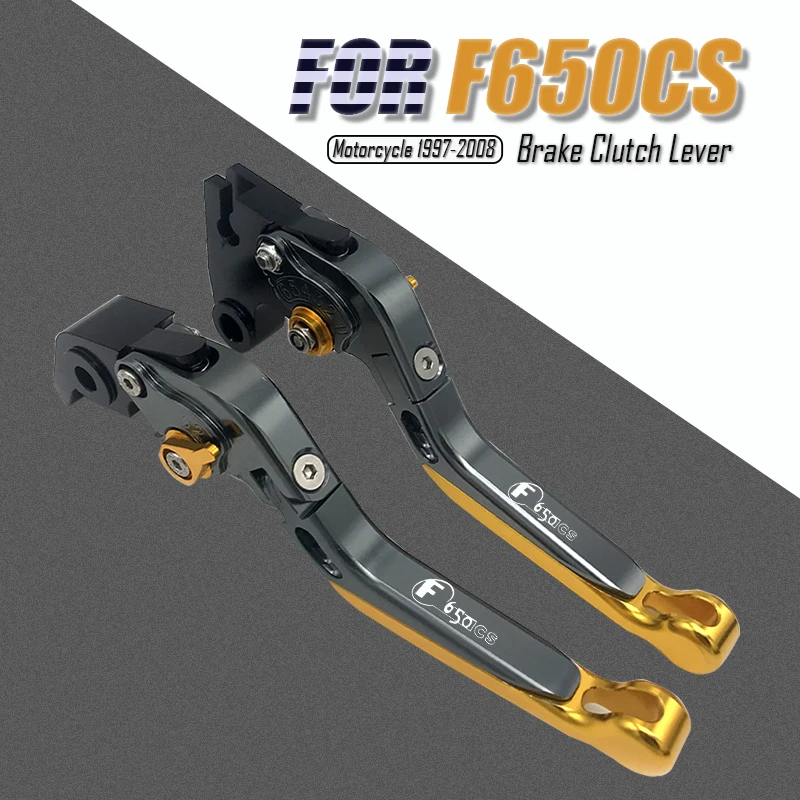 

For BMW F650CS 1997-2008 2007 2006 2005 2004 2003 2002 2001 Motorcycle CNC Adjustable Folding Extendable Brake Clutch Levers