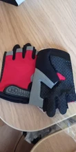Guantes antideslizantes de silicona para ciclismo, para hombre y mujer, de medio dedo, transpirables, para deportes de choque, D40