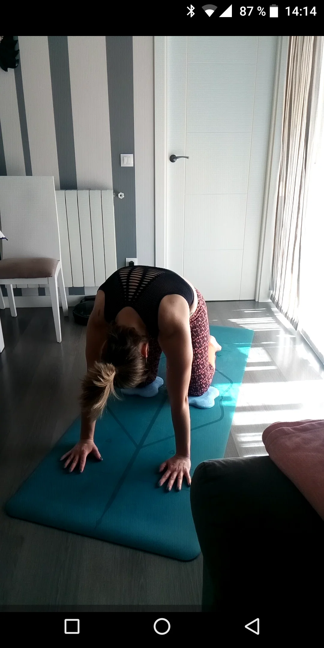 Ergonomic Yoga Workout Knee Pads photo review