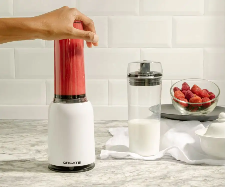 CREATE - MOI SLIM, tumbler mixer with stainless steel electric grinder, 234W 0,4L jug, BPA free, portable CREATE - MOI SLIM, tumbler mixer with stainless steel electric grinder, 234W 0,4L jug, BPA free, portable