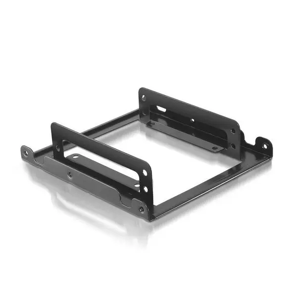 2-диск в адаптированном металлическом(3," /8,89 см) NANOCABLE APTAPC0555 10.99.0002 из черного металла
