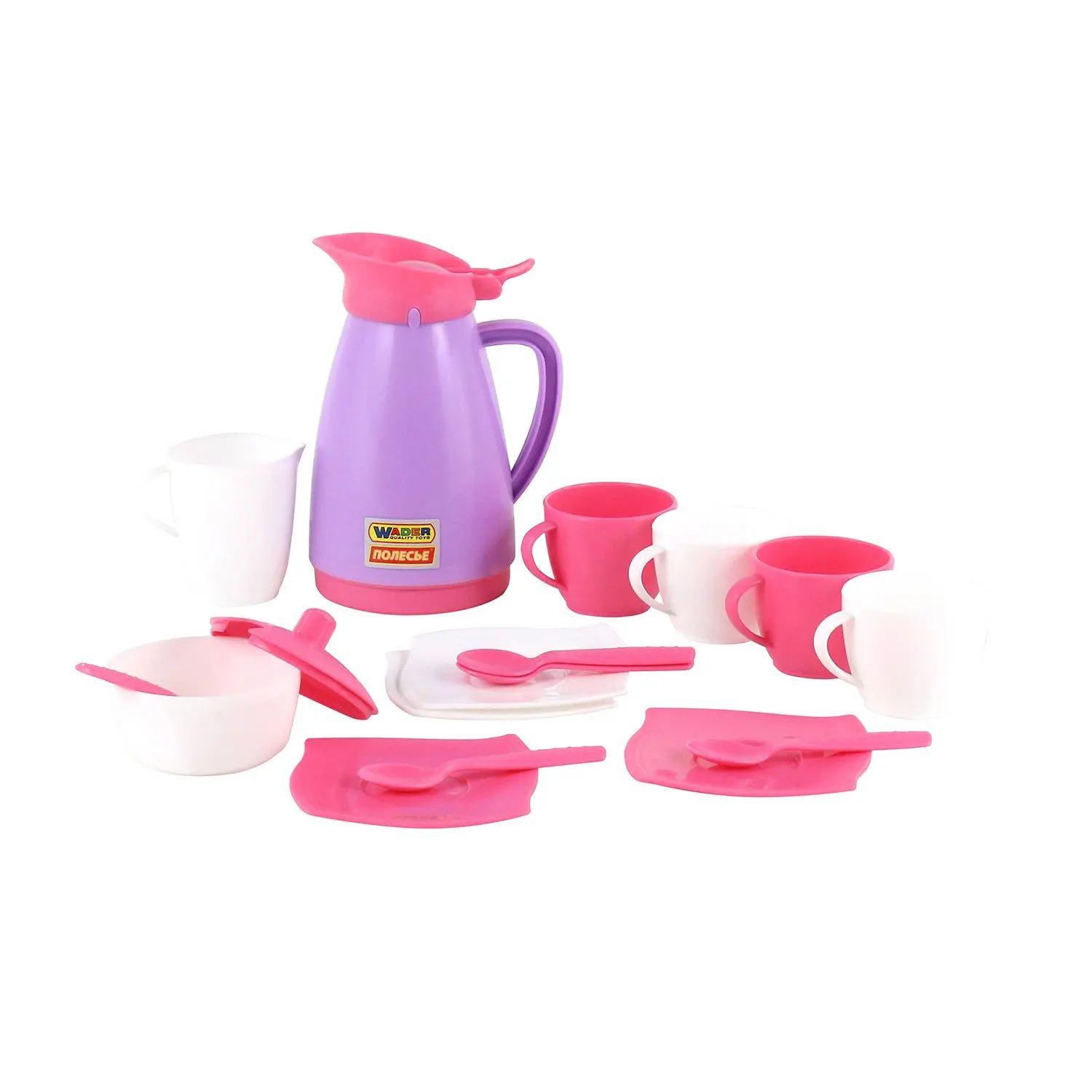 Набор посуды Полесье Алиса на 4 персоны (Pretty Pink)|Детские кухни| |