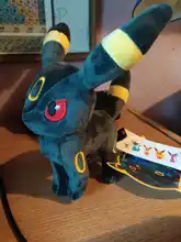9 estilo de pie juguetes de peluche Sylveon Umbreon Eevee Particular Vaporeon Flareon Animal relleno suave muñecas regalo de los niños