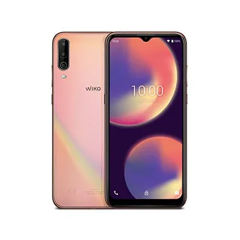 Перейти на Алиэкспресс и купить Смартфон WIKO MOBILE View 4 6,52 дюймВосьмиядерный 3 ГБ ОЗУ 64 Гб золотой