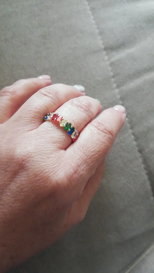 Chevron Rainbow Ring – SP Inc.