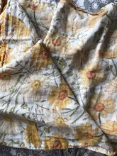 Manta de muselina de 120x120cm para bebé, manta suave de bambú para recién nacido, Toalla de baño de gasa, saco de dormir para bebé, funda para cochecito