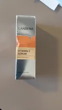 LANBENA-suero Facial blanqueador con vitamina C, esencia para la piel que aclara las manchas, elimina manchas oscuras y pecas
