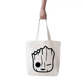 

Angemiel Bag Large Black White Twinkling Groot Shopping Beach Tote Bag