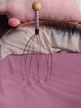 Masajeador cabezal de PC Cuello, masaje de cuero cabelludo, pulpo, relajación, Spa, venta al por mayor #82196, 1 unidad