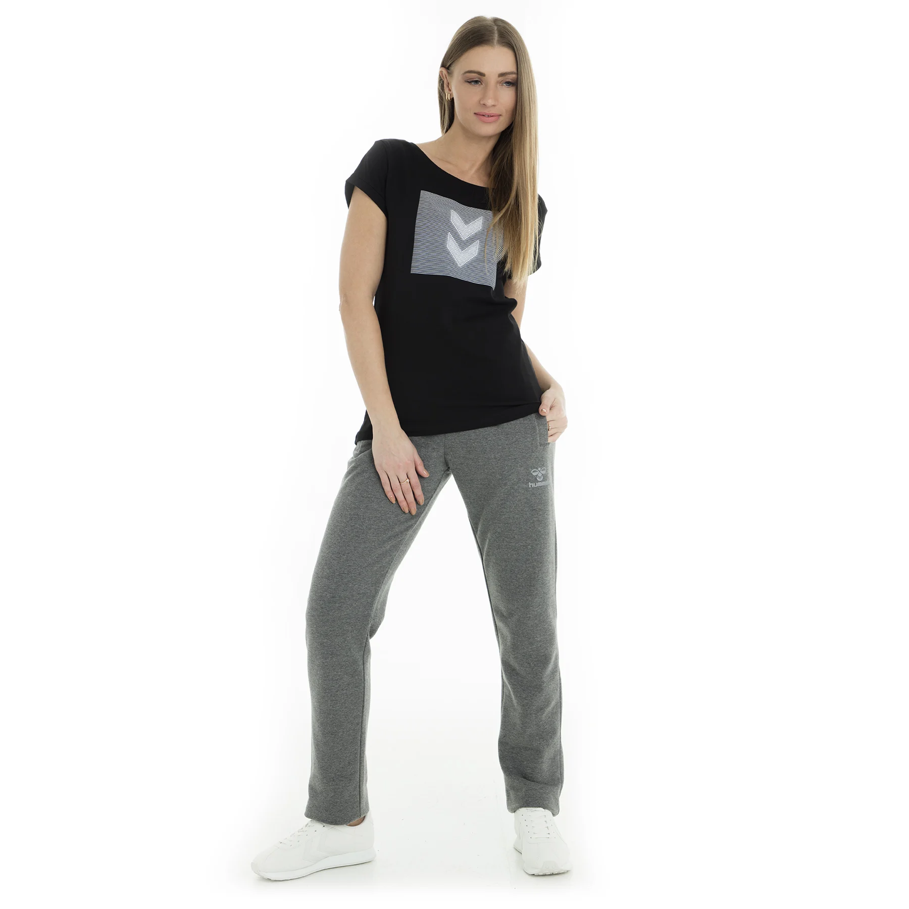 Спортивные штаны Hummel для женщин спортивный костюм шесть 930372|Брюки |